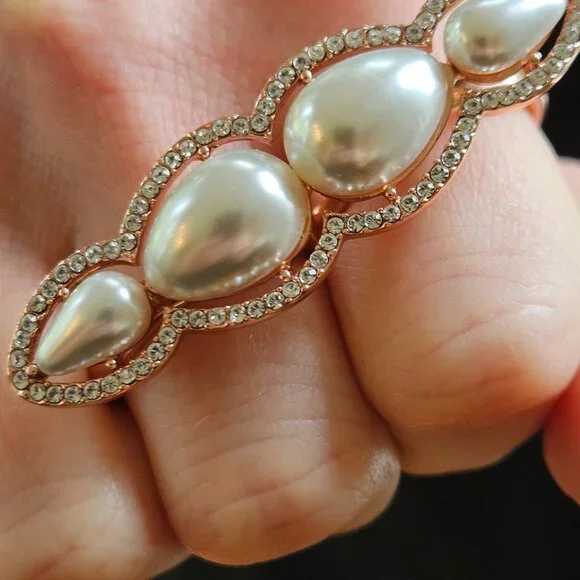 RFM Rose Gold Double Finger Ring - Picture 2 of 15